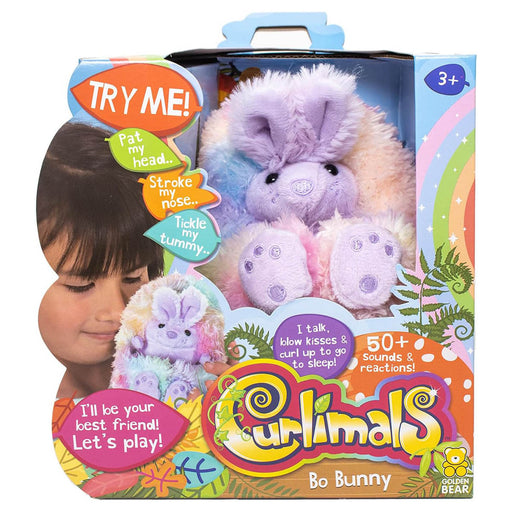 Curlimals Bo Bunny Interactive Pet