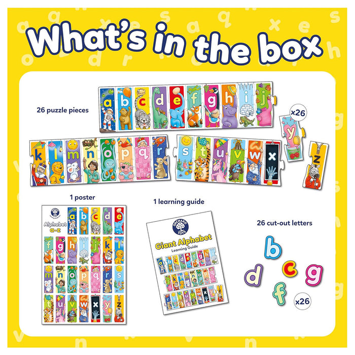 Orchard Toys Giant Alphabet Extra Long Jigsaw Puzzle