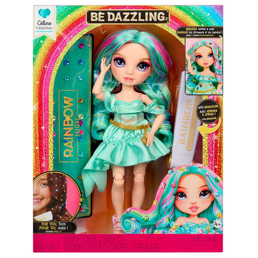 Rainbow High Be Dazzling Celine Turquoise Fashion Doll