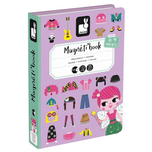 Janod Girl's Costumes Magneti'Book