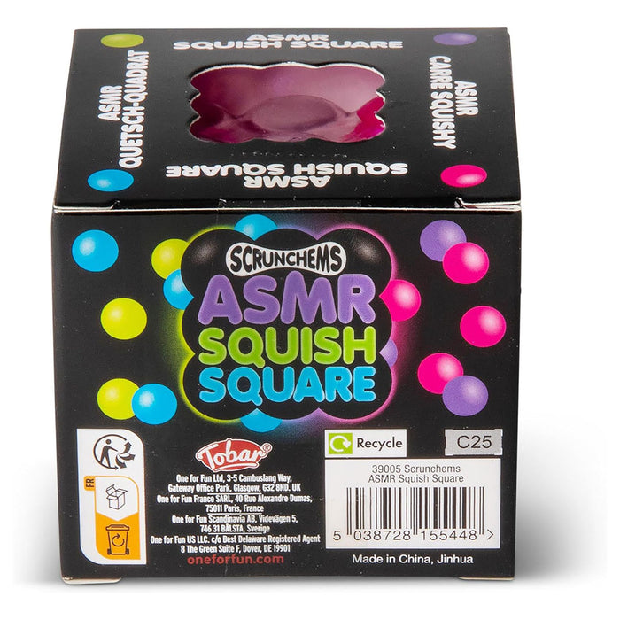 Scrunchems ASMR Squish Square Fidget Toy (styles vary)