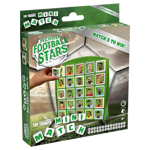 World Football Stars Top Trumps Mini Match Game