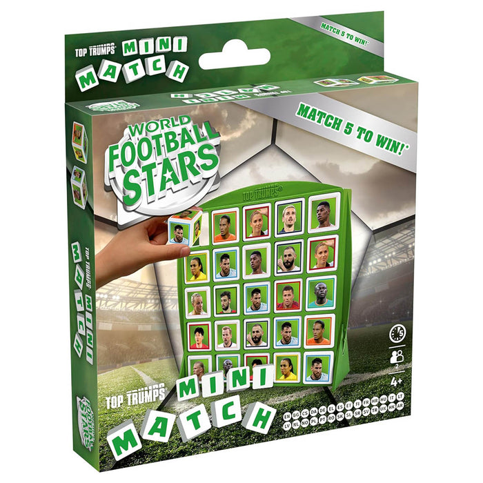 World Football Stars Top Trumps Mini Match Game
