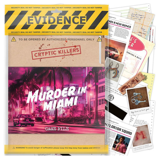 Cryptic Killers: Murder in Miami Game