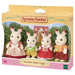 Sylvanian Families Chocolate Rabbit Family Figures