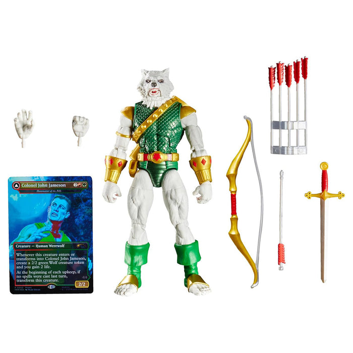 Marvel Legends Series: Magic The Gathering x Spider-Man: Man Wolf Figure