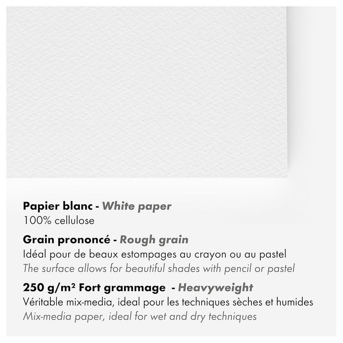 Paint'ON Multi-Technique Pad (20 Sheets) A5 Size, 250gsm