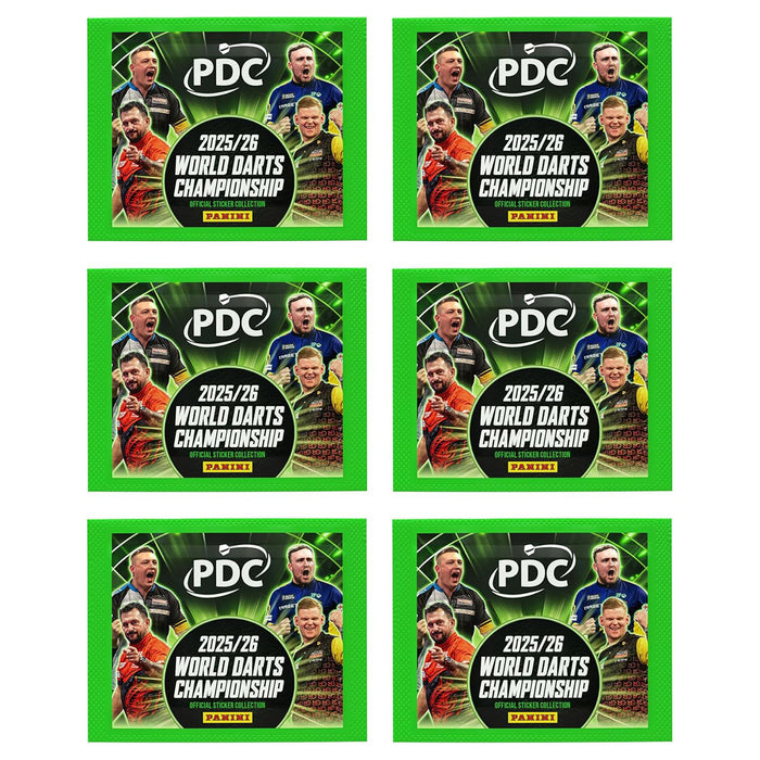 Panini PDC 2026 World Championship Darts Sticker Collection Multipack