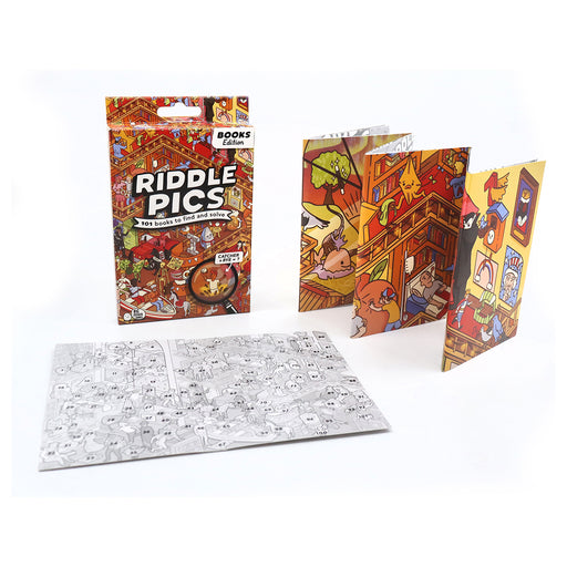 Riddle Pics: Books Edition Puzzle Game