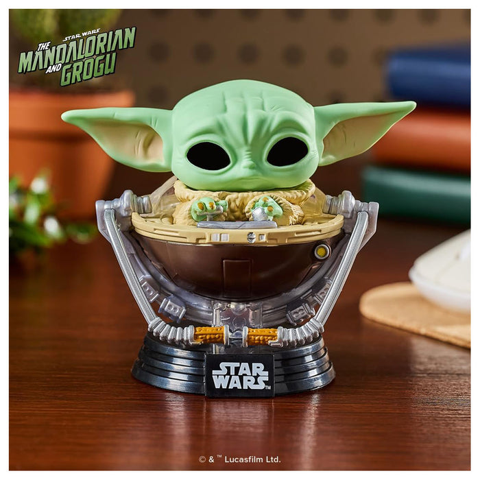 Funko Pop! Star Wars: The Mandalorian and Grogu: Grogu in Pram Bobblehead Figure #823