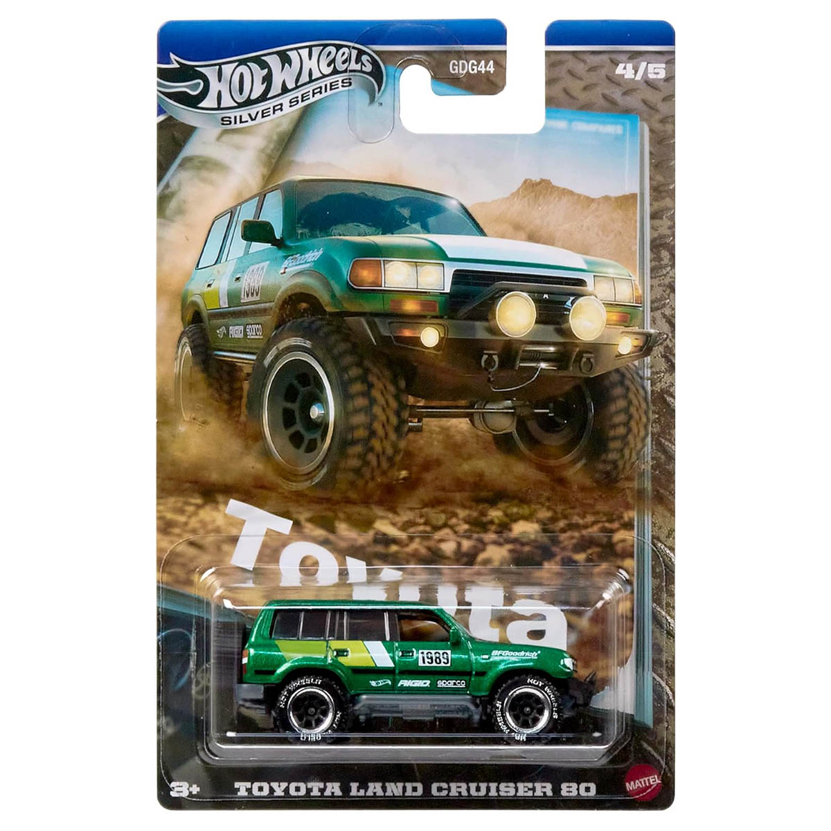 Hot Wheels Silver Series: Toyota Land Cruiser 80 Car (4/5) — Booghe