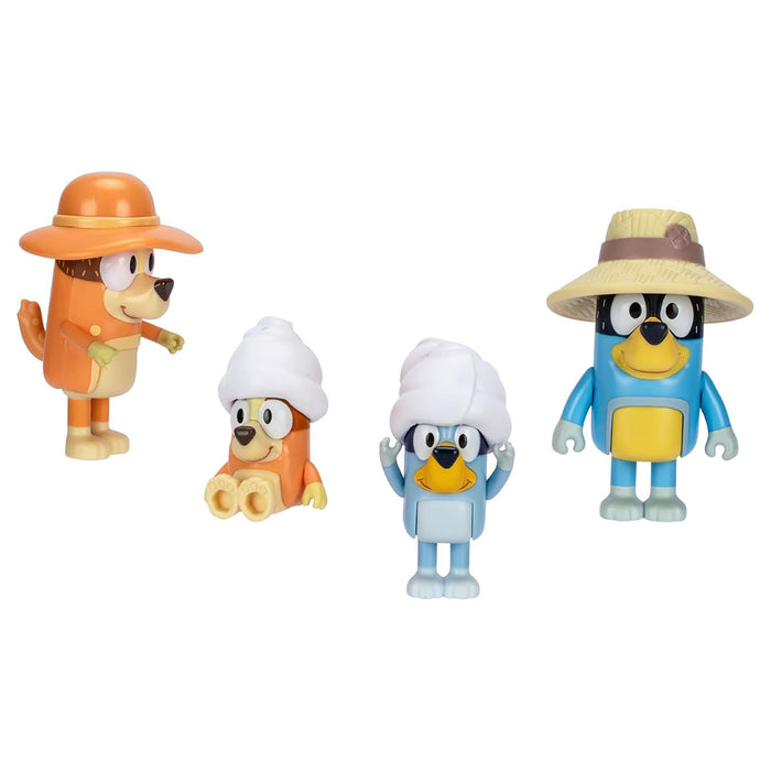 Bluey Family Trip Figures (4 Pack)