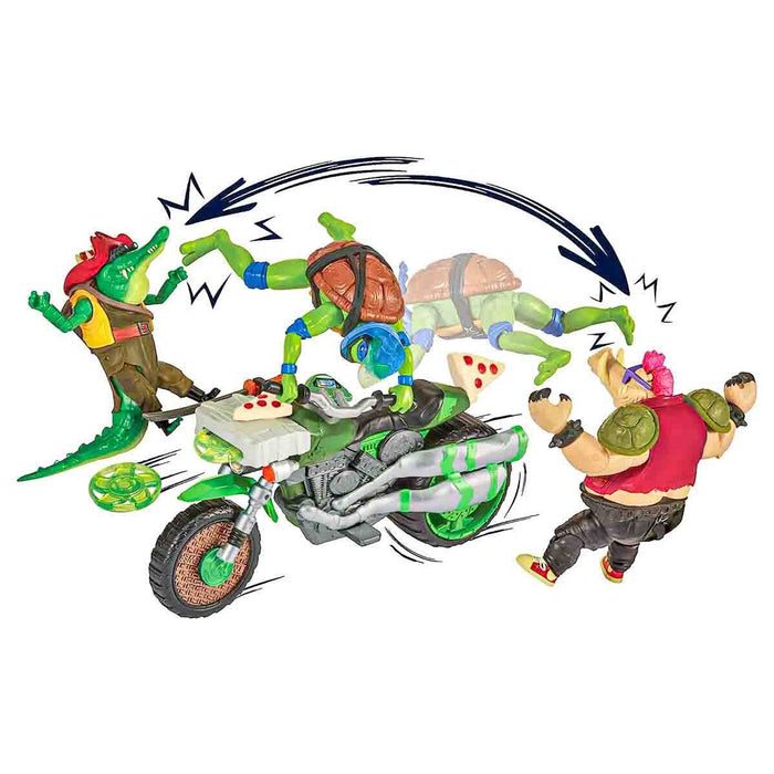 Teenage Mutant Ninja Turtles Mutant Mayhem: Ninja Kick Cycle with Leonardo