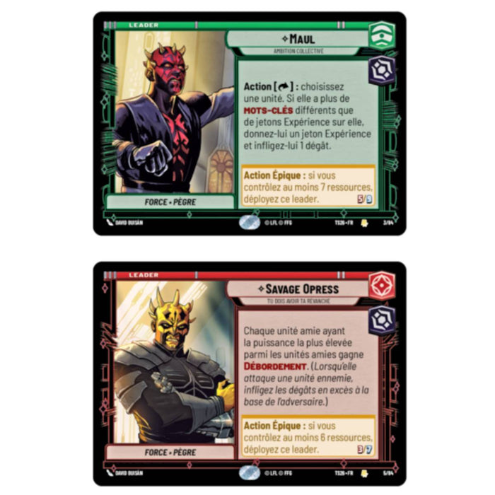 Star Wars: Unlimited: Twin Suns Format: Blood Brothers Trading Card Game