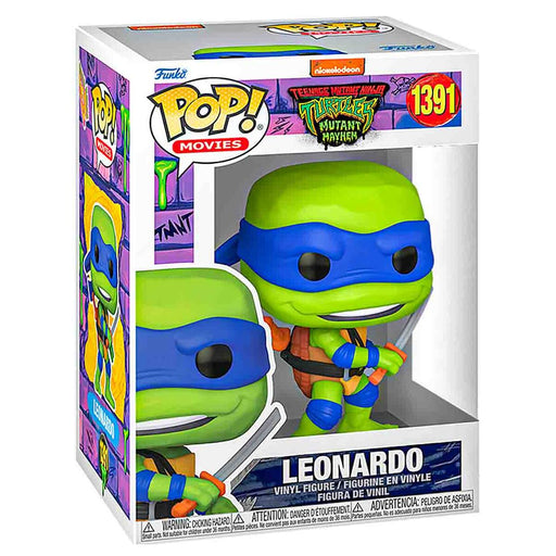 Funko Pop! Movies: Teenage Mutant Ninja Turtles: Mutant Mayhem: Leonardo Vinyl Figure #1391