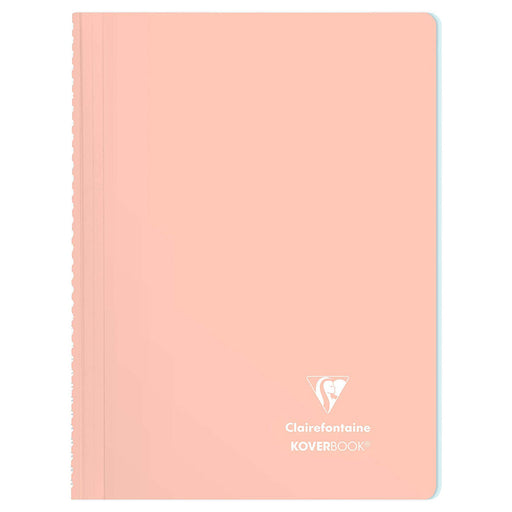 Clairefontaine Koverbook Blush Polypro Wire Bound A4 Lined Notebook (styles vary)