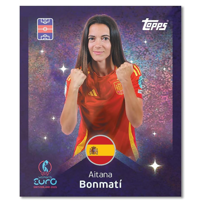 Topps UEFA Women's Euro Switzerland-2025 Sticker Collection Multipack