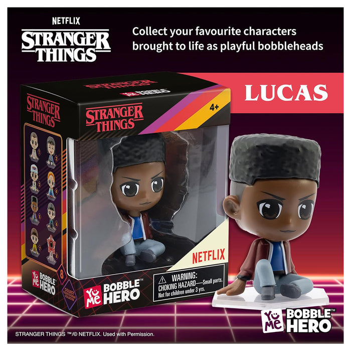 Stranger Things Bobble Hero Lucas Mini Figure