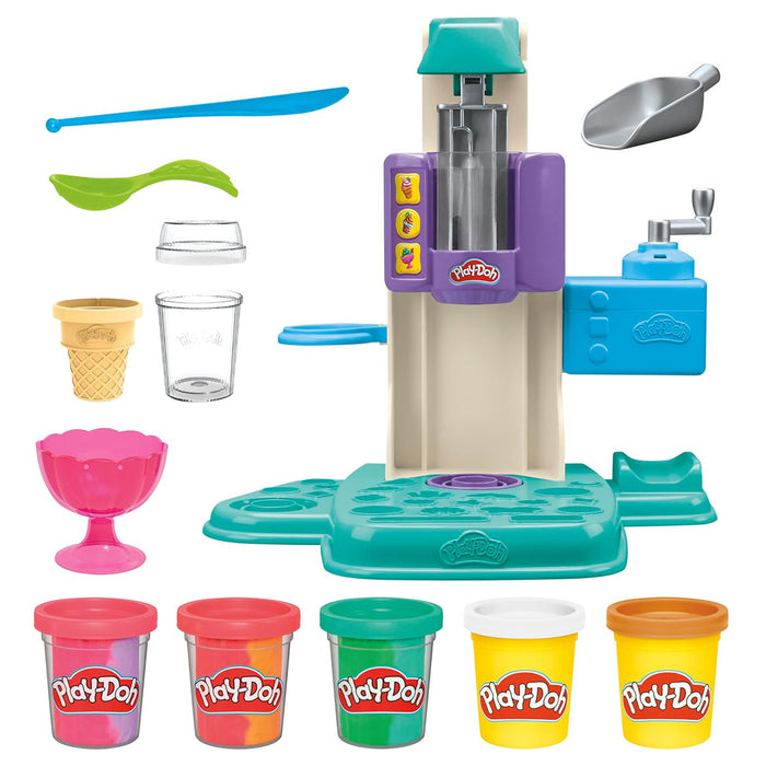 Play-Doh Rainbow Swirl Ice Cream Playset