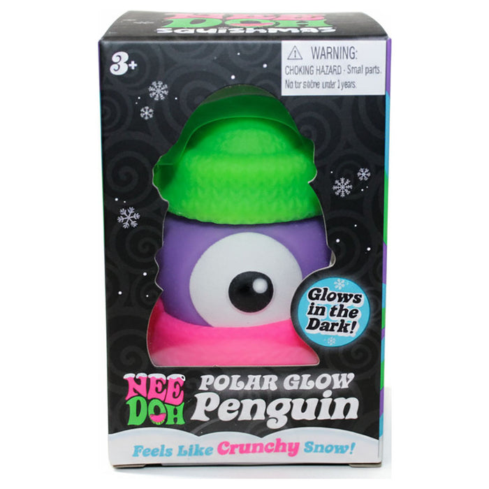 NeeDoh Polar Glow Penguin