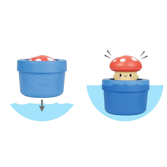 Bath Pop-Up Mushroom Toy