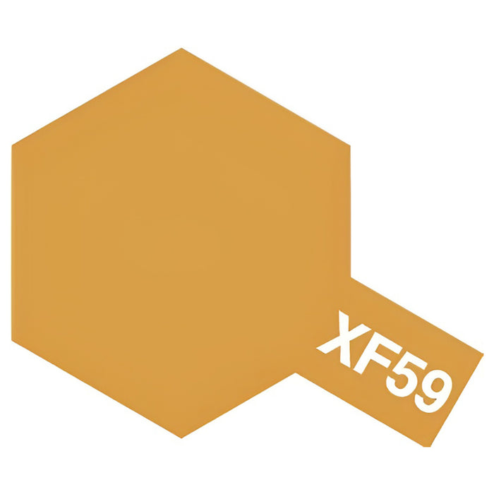 Tamiya Color Acrylic Paint Mini XF-59 Desert Yellow