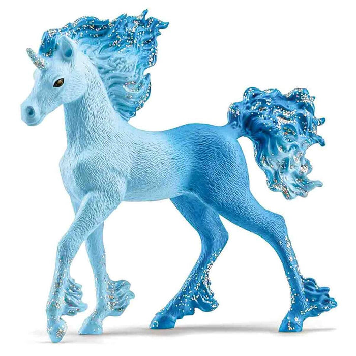 Schleich Bayala Elementa Water Flames Unicorn Foal Figure