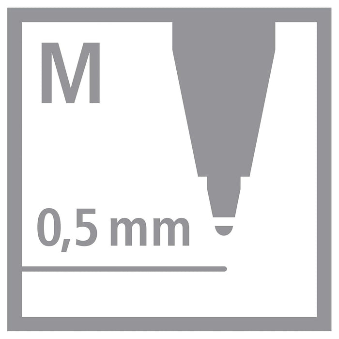 STABILO pointball colorful Ultramarine Ballpoint Pen with Blue Ink (2 Pack)