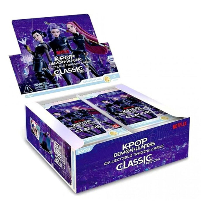 K-POP Demon Hunters Collectible Trading Cards Classic Edition Series 01 Booster Box (20 Packs)