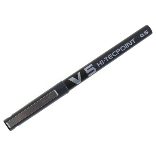 Pilot V5 Liquid Ink Rollerball Fine Line Black Ink Pen