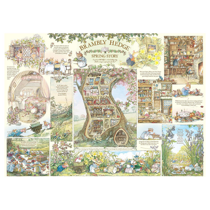Brambly Hedge 'Spring Story' 1000 Piece Jigsaw Puzzle