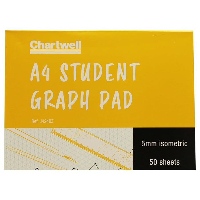 Graph Pad Student A4 Isometric Chartwell