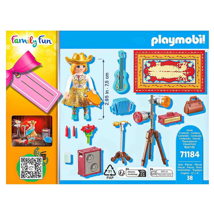 Playmobil Family Fun Country Singer Gift Set