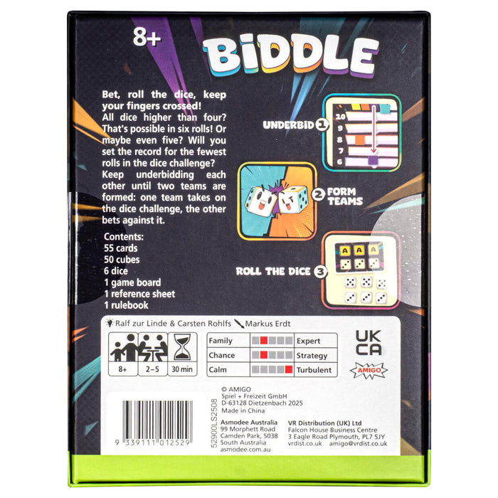Biddle Board Game