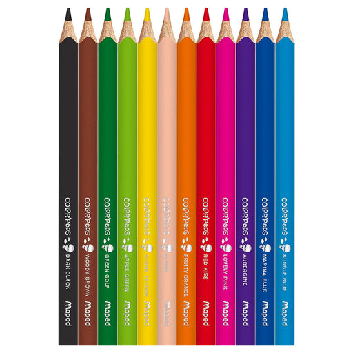 Maped Color'Peps My First Jumbo Colouring Pencils (12 Pack)