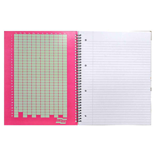 Clairefontaine Europa Splash A4 Notebook Pink