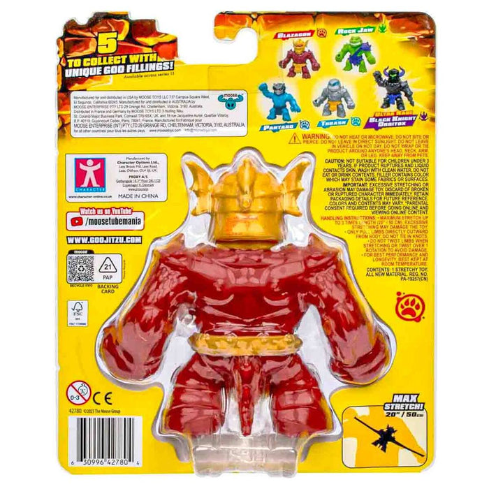 Heroes of Goo Jit Zu Stretch Strikers Blazagon Stretch Figure