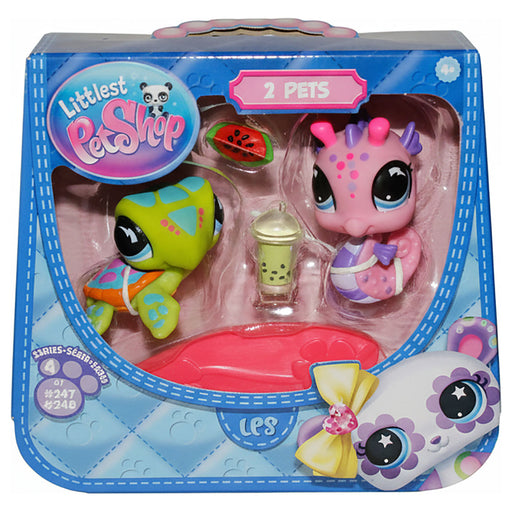 Littlest Pet Shop Pet Pair Series 4 Beach Bites Figures
