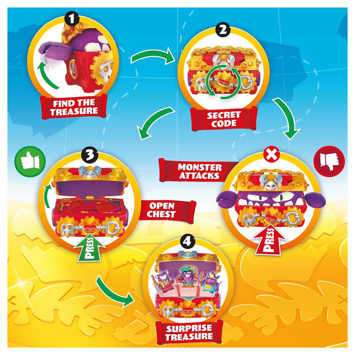 Piratix Adventure World Monster Treasure Set