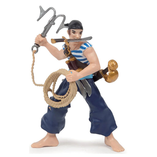 Papo Pirate World Corsair with Grapnel Figure