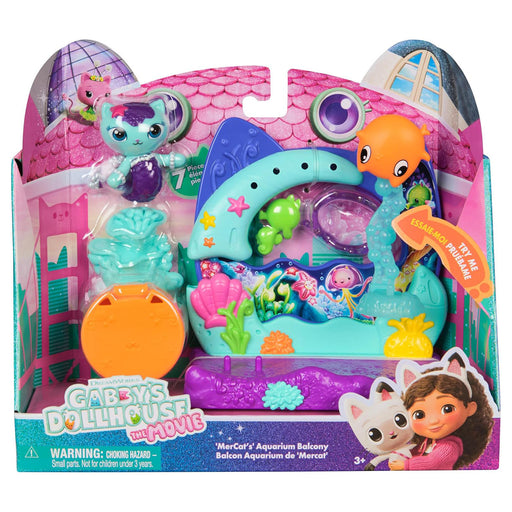 Gabby’s Dollhouse The Movie: Mercat's Aquarium Balcony Playset