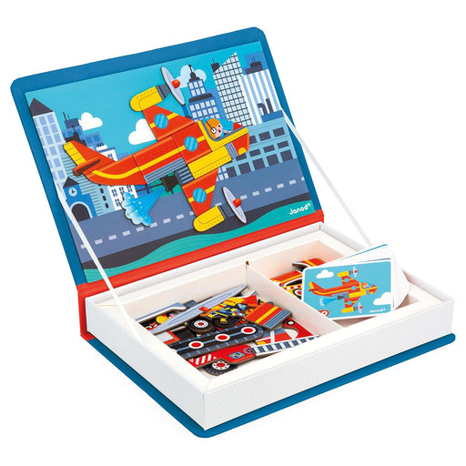 Janod Magneti'Book Firemen Set