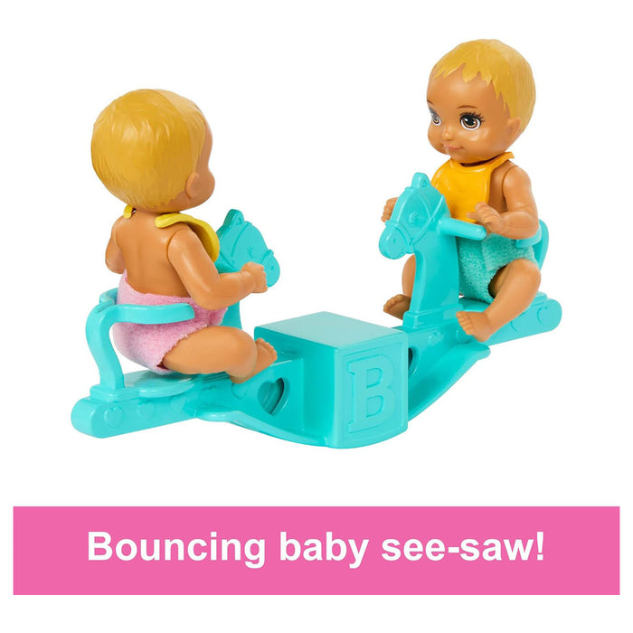 Barbie Skipper Babysitter Doll With Twin Nursery Playset