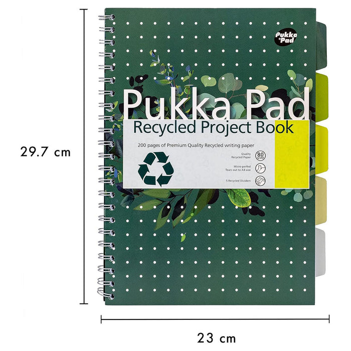 Pukka Pad A4 Recycled Project Book