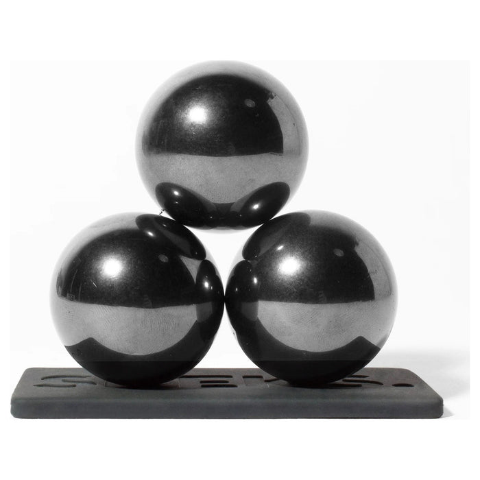 Speks Supers Spectacularly Magnetic Gunmetal Black Balls (3 Pack)