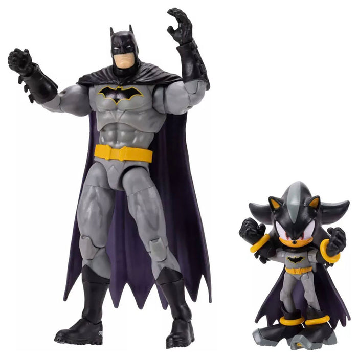 DC x Sonic the Hedgehog Batrman Shadow Figures (2 Pack)