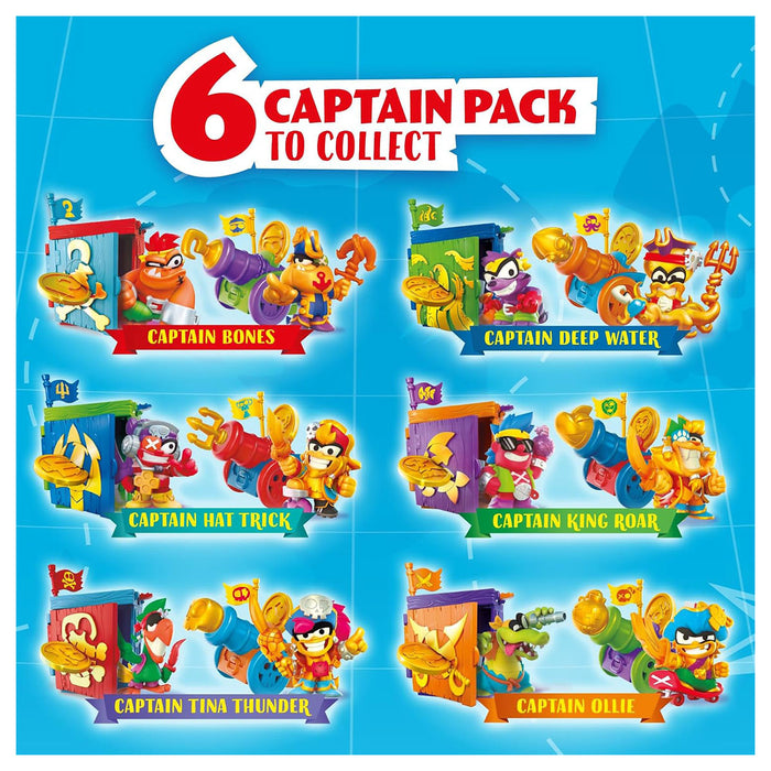 Piratix Adventure World Golden Treasure Series Captain Pack - Captain Ollie