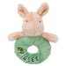 Disney Classic Pooh Hundred Acre Wood Piglet Ring Rattle Soft Toy