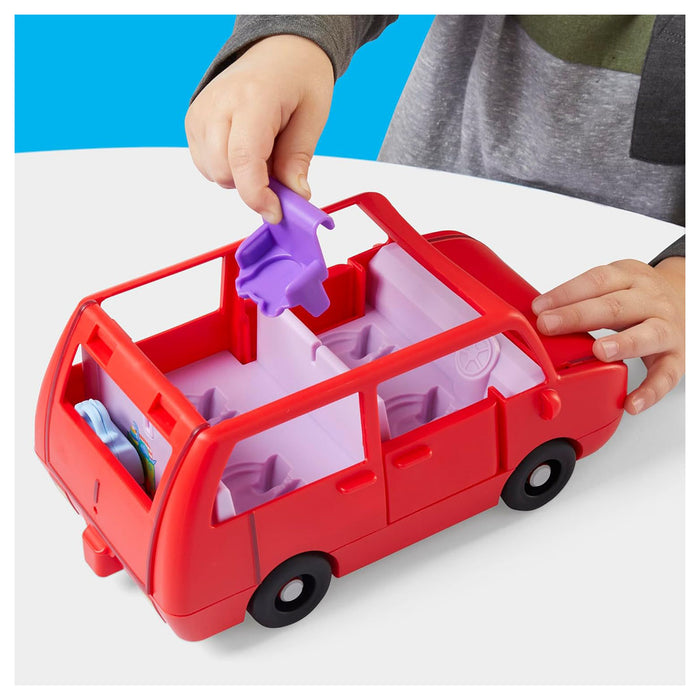 Peppa Pig Peppa's Big Family Car Playset Red
