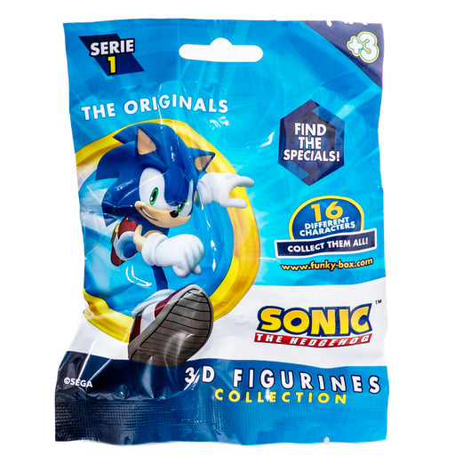 Sonic the Hedgehog 3D Figurines Collection Series 1 Blind Bag